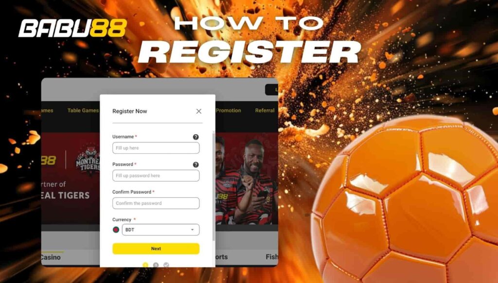 How to Register at Babu88 Bangladesh