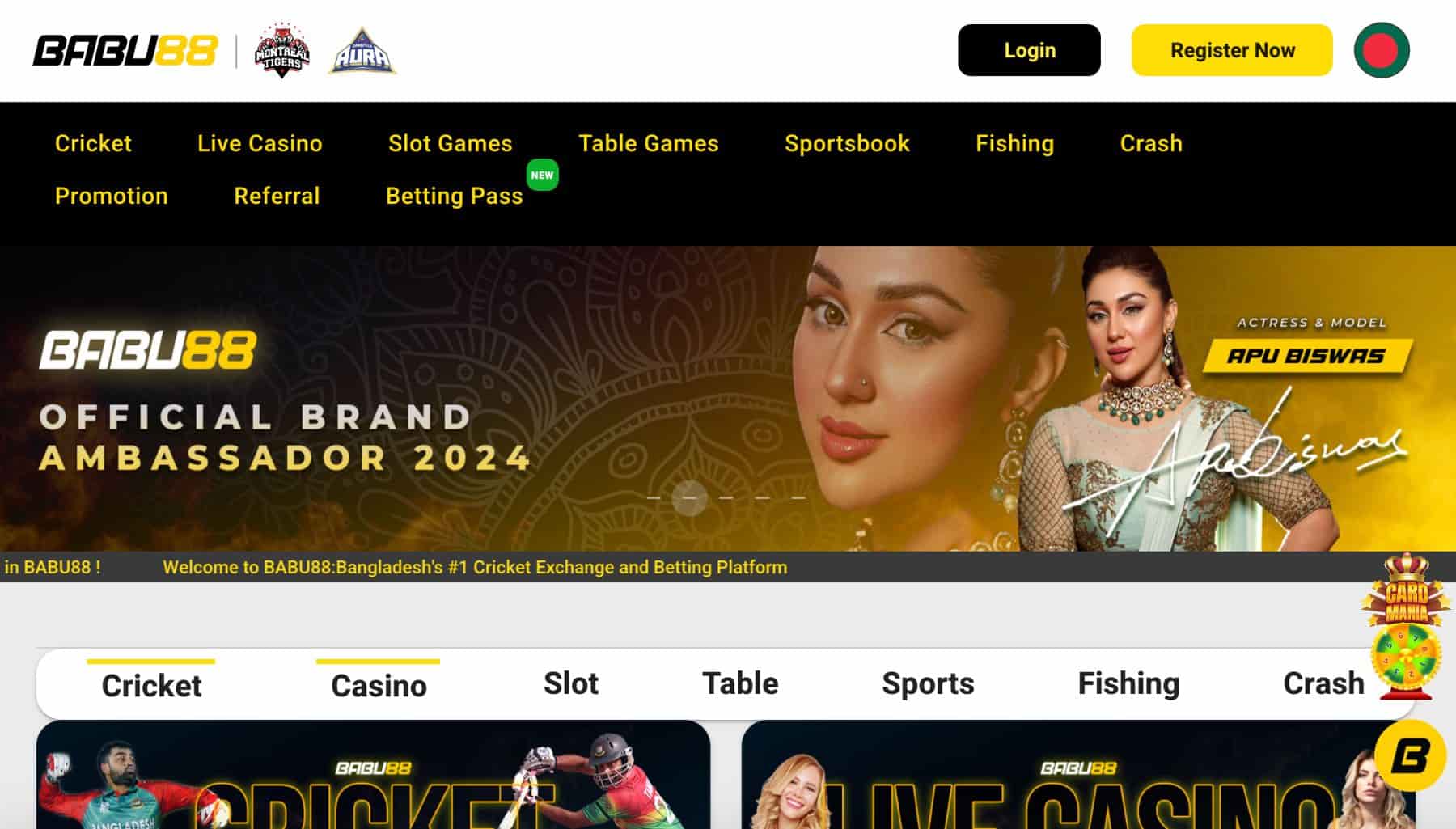 open Babu88 Bangladesh gambling site